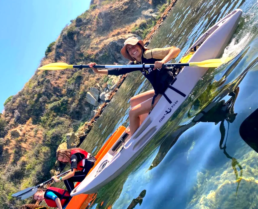 Ruta en kayak en la costa de Algeciras con Velair